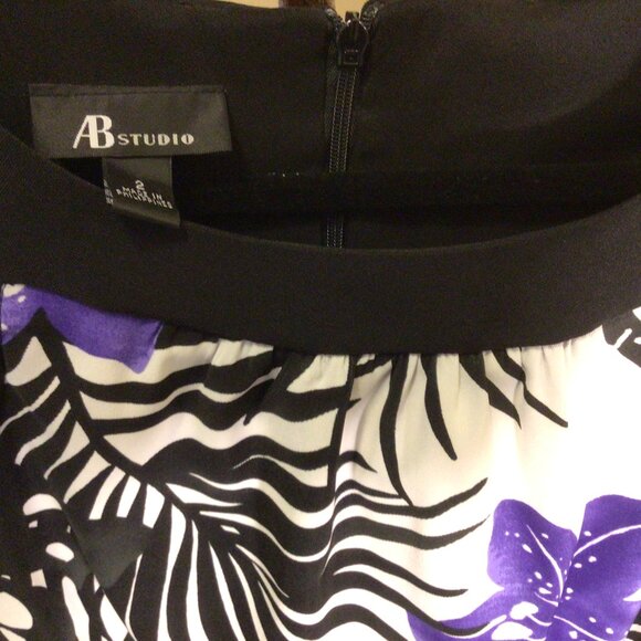 Dress Sleeveless AB Studio Size 2 Never worn - Picture 3 of 10